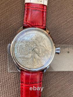 Montre Vintage Mécanique Maçonnique Bracelet Homme Molniya Russe Soviétique URSS