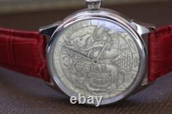 Montre Vintage Mécanique Maçonnique Bracelet Homme Molniya Russe Soviétique URSS