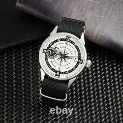 Montre Vintage Molniya Compas Mécanique Soviétique Russe URSS Molnija Homme Nato