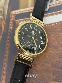 Montre Vintage Molniya mécanique soviétique russe de l'URSS Molnija pour homme avec bracelet en cuir