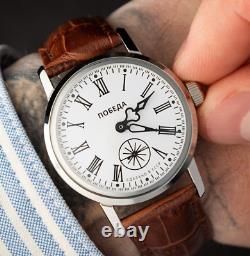 Montre Vintage Pobeda Mécanique Zim Russe URSS Rares Mode Classique Soviétique 20e siècle