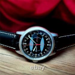 Montre Vintage Raketa 24h Automatique Poignet Homme Russe Soviétique URSS Bracelet Polaire