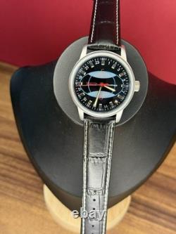 Montre Vintage Raketa 24h Automatique Poignet Homme Russe Soviétique URSS Bracelet Polaire