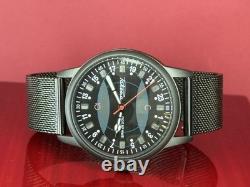 Montre Vintage Raketa 24h Automatique Poignet Homme Russe Soviétique URSS Jour Polaire