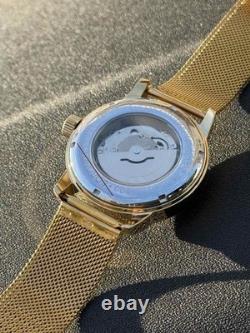 Montre Vintage Raketa 24h Automatique Poignet Homme Russe Soviétique URSS Jour Polaire