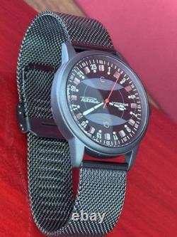 Montre Vintage Raketa 24h Automatique Poignet Homme Russe Soviétique URSS Jour Polaire