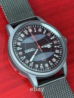 Montre Vintage Raketa 24h Automatique Poignet Homme Russe Soviétique URSS Jour Polaire