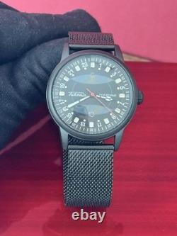 Montre Vintage Raketa 24h Automatique Poignet Homme Russe Soviétique URSS Jour Polaire