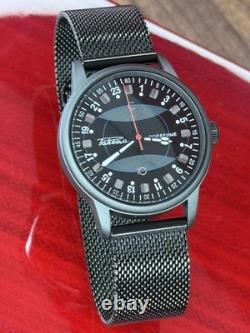 Montre Vintage Raketa 24h Automatique Poignet Homme Russe Soviétique URSS Jour Polaire