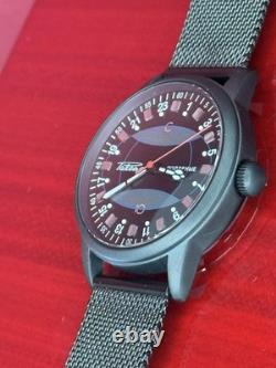 Montre Vintage Raketa 24h Automatique Poignet Homme Russe Soviétique URSS Jour Polaire