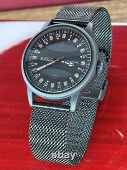 Montre Vintage Raketa 24h Automatique Poignet Homme Russe Soviétique URSS Jour Polaire