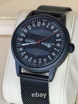 Montre Vintage Raketa 24h Automatique Poignet Homme Russe Soviétique URSS Jour Polaire