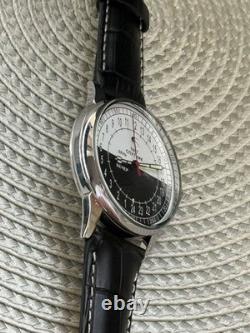 Montre Vintage Raketa 24h Mécanique Poignet Homme Soviétique URSS Jour Polaire Russe Rare