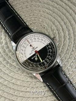 Montre Vintage Raketa 24h Mécanique Poignet Homme Soviétique URSS Jour Polaire Russe Rare