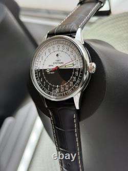Montre Vintage Raketa 24h Mécanique Poignet Homme Soviétique URSS Jour Polaire Russe Rare