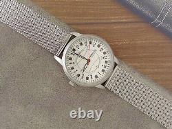 Montre Vintage Raketa 24h Polar Automatique pour Homme Russe Cadran Soviétique Rare de l'URSS des années 20