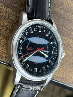 Montre Vintage Rakets 24h Mécanique Poignet Polar Hommes Russe Soviétique URSS Bracelet