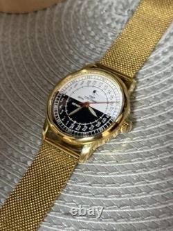 Montre automatique pour homme Raketa 24H vintage USSR cadran Nuit-Jour Sputnik russe