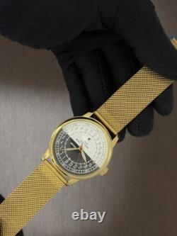 Montre automatique pour homme Raketa 24H vintage USSR cadran Nuit-Jour Sputnik russe