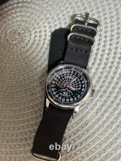 Montre automatique vintage Raketa 24H pour homme, expédition polaire soviétique URSS russe