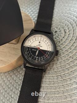 Montre automatique vintage Raketa 24H pour homme, expédition polaire soviétique de l'URSS, russe