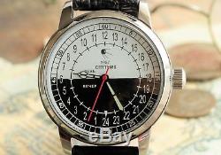Montre-bracelet Sputnik 24 Heures 1957 Histoire Et Qualité De La Russie Soviétique! / Desservis