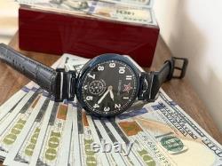 Montre-bracelet mécanique soviétique pour homme Molniya Commandant, étoile russe, URSS