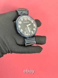 Montre-bracelet mécanique soviétique pour homme Molniya Commandant, étoile russe, URSS Montre-bracelet mécanique soviétique pour homme Molniya Commandant, étoile russe, URSS