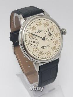 Montre-bracelet mécanique soviétique russe de l'URSS Molnija régulateur régulateur #511
