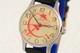 Montre-bracelet Rare De Propagande Soviétique Communiste Pobeda Russe Urss