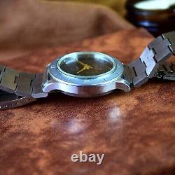 Montre-bracelet soviétique POLJOT avec alarme, montre mécanique vintage russe URSS pour hommes