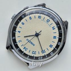 Montre-bracelet soviétique RAKETA vintage 24 heures Pôle Antarctique URSS 2623H