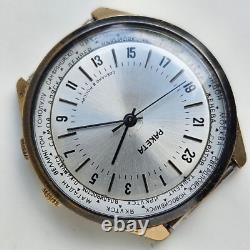 Montre-bracelet soviétique RAKETA vintage 24 heures Pôle Antarctique URSS 2623H
