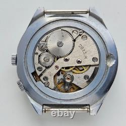 Montre-bracelet soviétique RAKETA vintage 24 heures Pôle Antarctique URSS 2623H