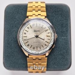 Montre-bracelet soviétique RAKETA vintage 24 heures Pôle Antarctique URSS 2623. H