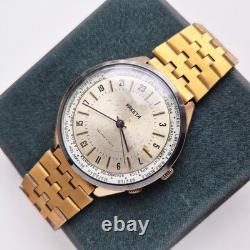 Montre-bracelet soviétique RAKETA vintage 24 heures Pôle Antarctique URSS 2623. H