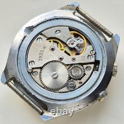 Montre-bracelet soviétique RAKETA vintage 24 heures Pôle Antarctique URSS 2623. H