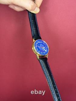 Montre mécanique 24h Antarctique carte russe homme soviétique URSS Raketa bleue rare