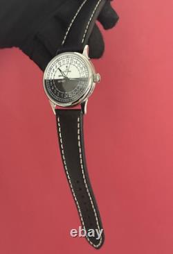 Montre mécanique 24h Sputnik russe jour nuit homme soviétique rare URSS Raketa bracelet