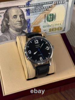 Montre mécanique Raketa Aviateur DATE militaire URSS russe montre-bracelet soviétique homme pilote