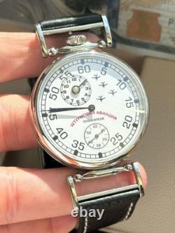 Montre mécanique Régulateur pour poignet russe, attaque aérienne, pilote militaire, combat Molniya