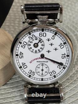 Montre mécanique Régulateur pour poignet russe, attaque aérienne, pilote militaire, combat Molniya