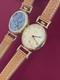 Montre M&eacute;canique De Poignet Dor&eacute;e Vintage Molniya Russe Urss Molnja Sovi&eacute;tique Rare