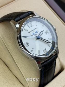 Montre mécanique pilote aviateur soviétique URSS calendrier militaire homme fête des pères Raketa