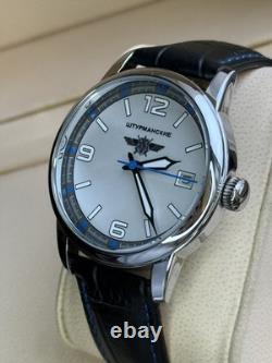 Montre mécanique pilote aviateur soviétique URSS calendrier militaire homme fête des pères Raketa