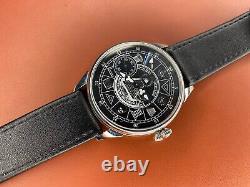 Montre mécanique vintage Molniya poignet maçonnique russe soviétique URSS Molnja rare