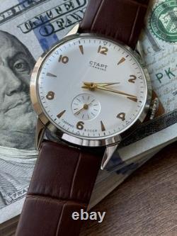 Montre mécanique vintage START URSS soviétique russe pour homme classique 36 mm rare