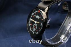 Montre militaire soviétique russe Pobeda pour navigateur-pilote de bombardier, années 1980