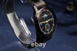 Montre militaire soviétique russe Pobeda pour navigateur-pilote de bombardier, années 1980