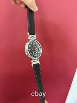 Montre pilote mécanique d’aviation Molniya pour homme, étoile soviétique russe URSS